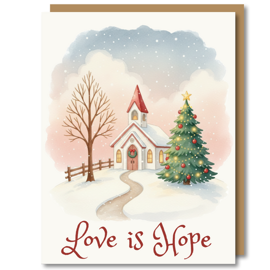 "Love is Hope" - Christmas Card