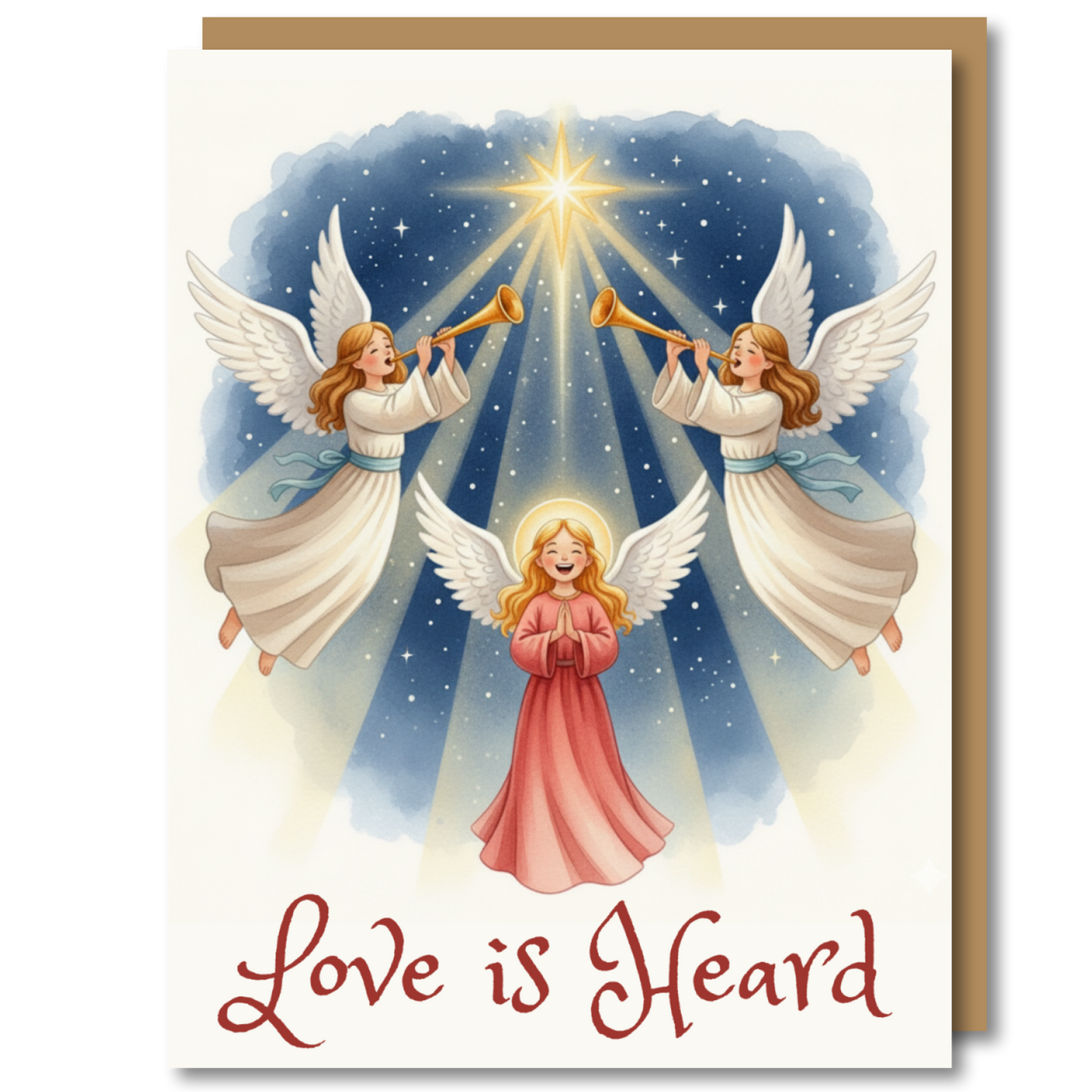 "Love is Heard" - Christmas Card