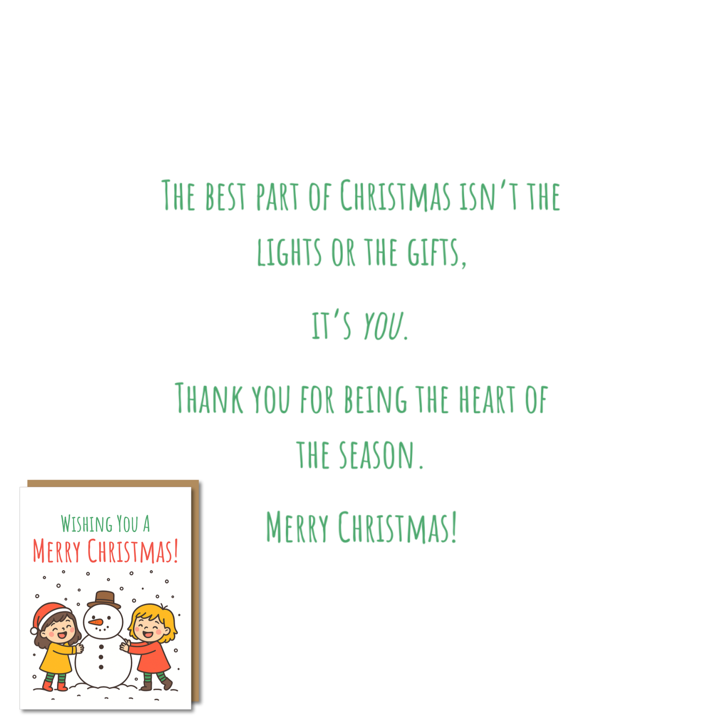 "Festive Friends" - Christmas Card Set