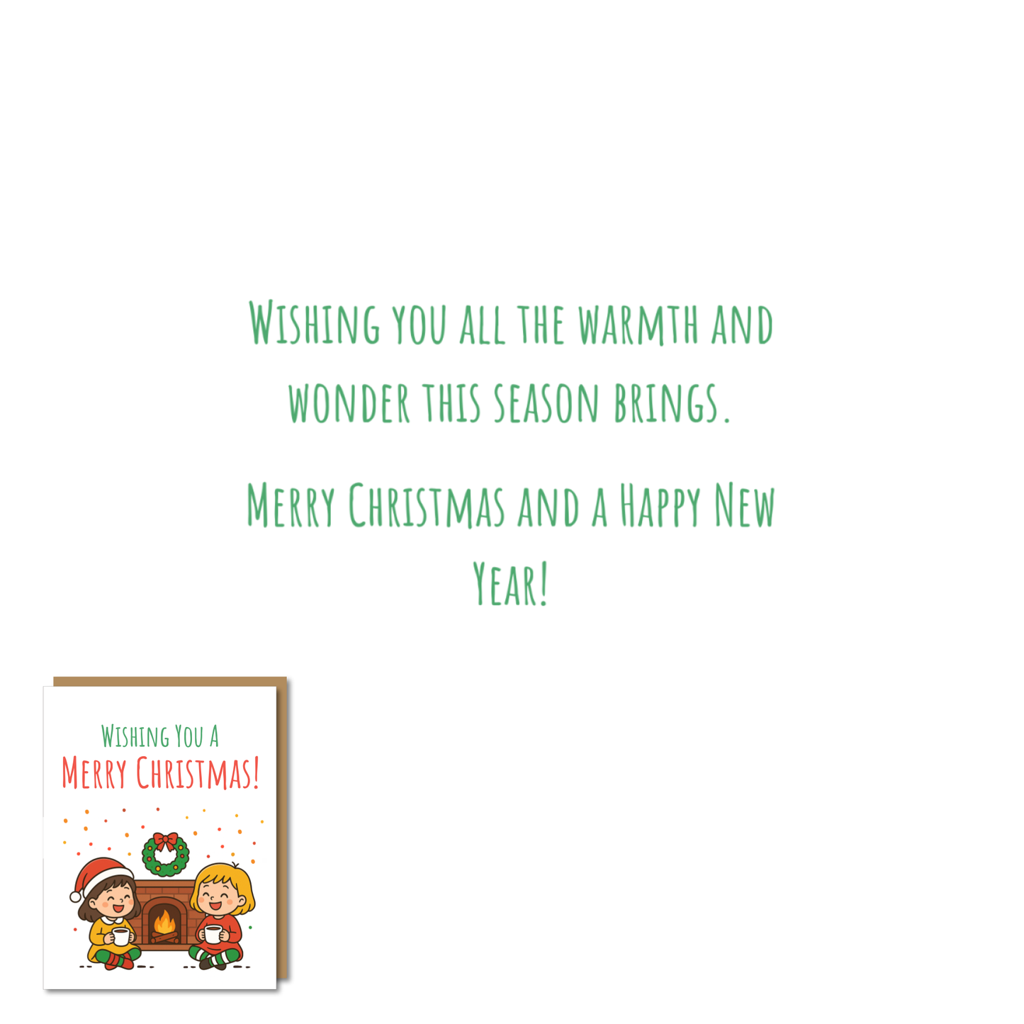 "Festive Friends" - Christmas Card Set