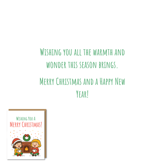 "Festive Friends" - Christmas Card Set