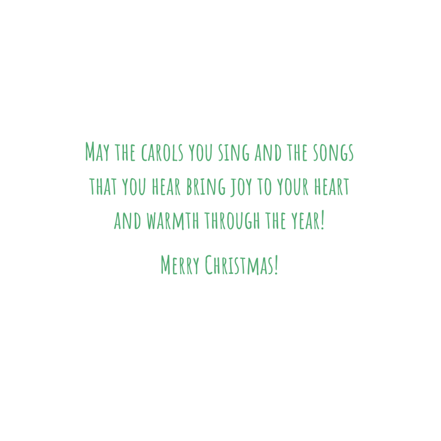 "Carolers" - Christmas Card