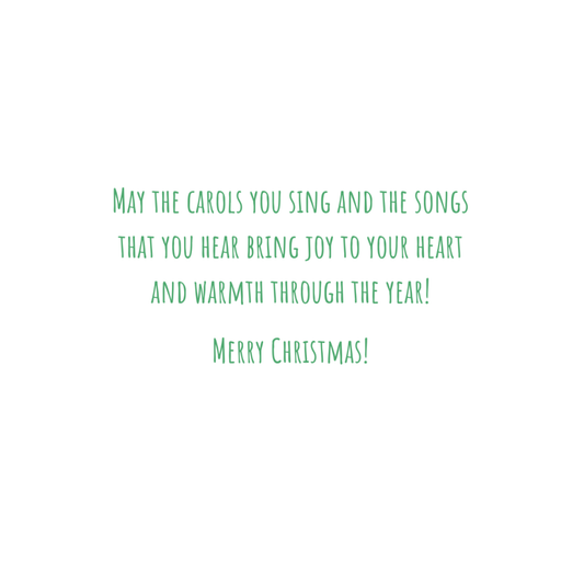 "Carolers" - Christmas Card
