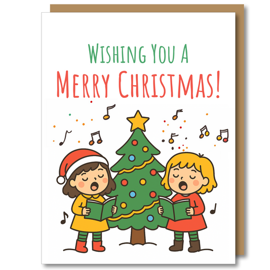 "Carolers" - Christmas Card