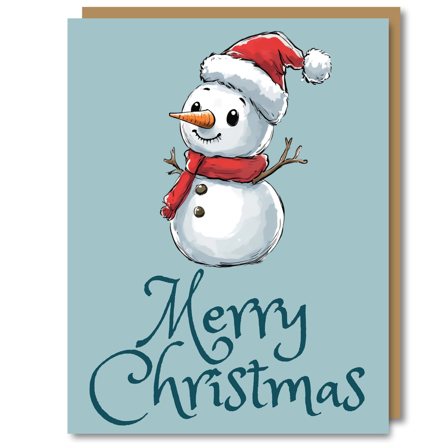 "Sam the Snowman" - Christmas Card