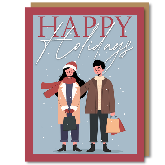 "🎵Living in a Material World🎵" - Christmas Card