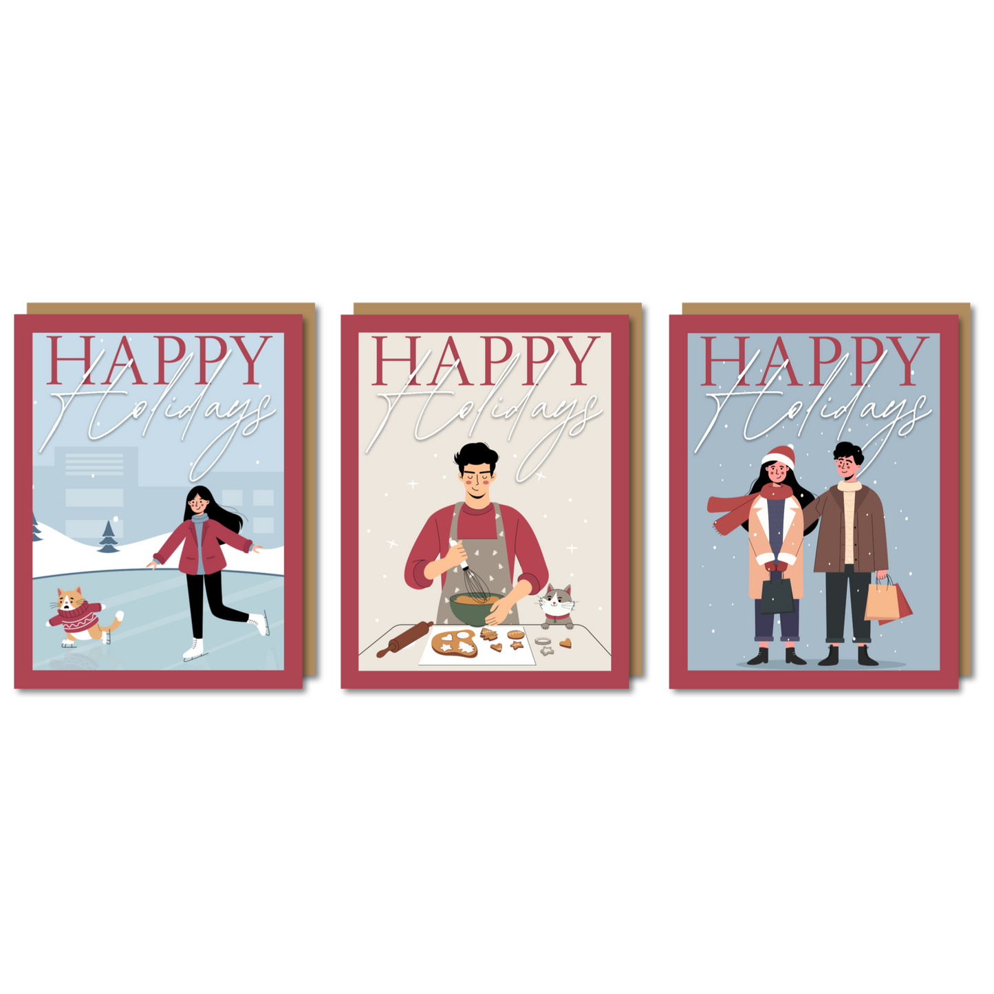 "The Christmas To-Dos" - Christmas Card Set