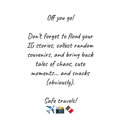 Bon Voyage