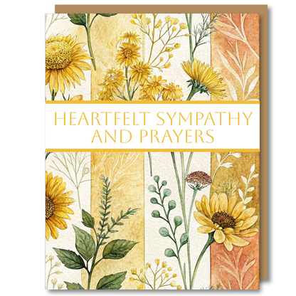 Heartfelt Sympathy and Prayers